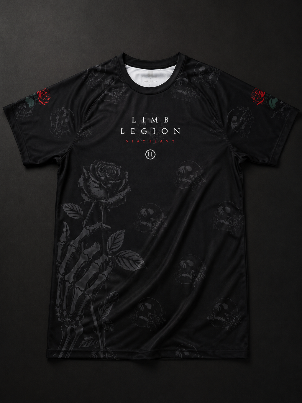 HEAVY BLOOM // SHORTSLEEVE RASHGUARD