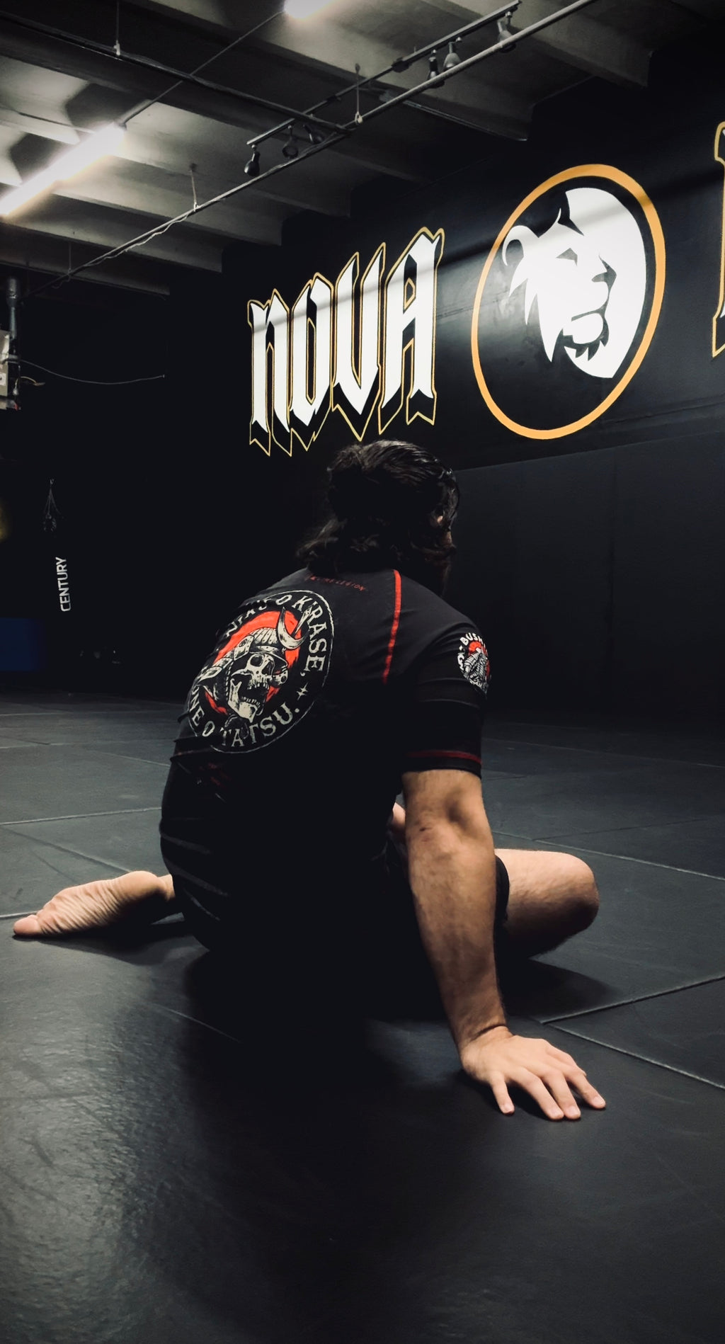 Sacrifice Rashguard – Black & Red Short-Sleeve Rashguard | Limb Legion