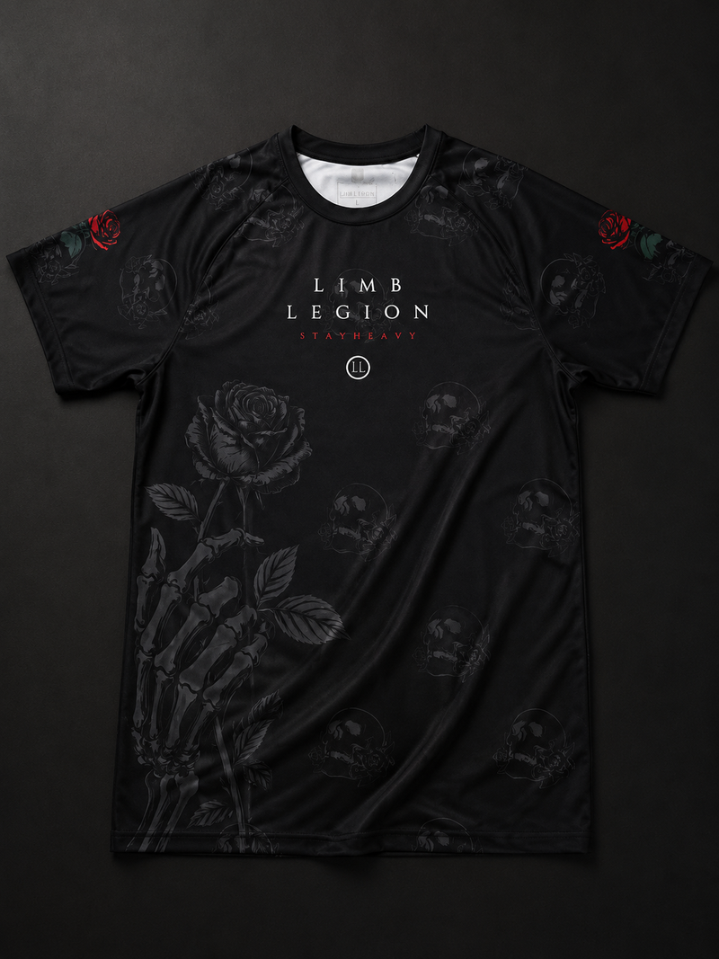 LIMB LEGION HEAVY BLOOM SHORTSLEEVE RASHGUARD