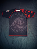 Sacrifice Rashguard – Black & Red Short-Sleeve Rashguard | Limb Legion