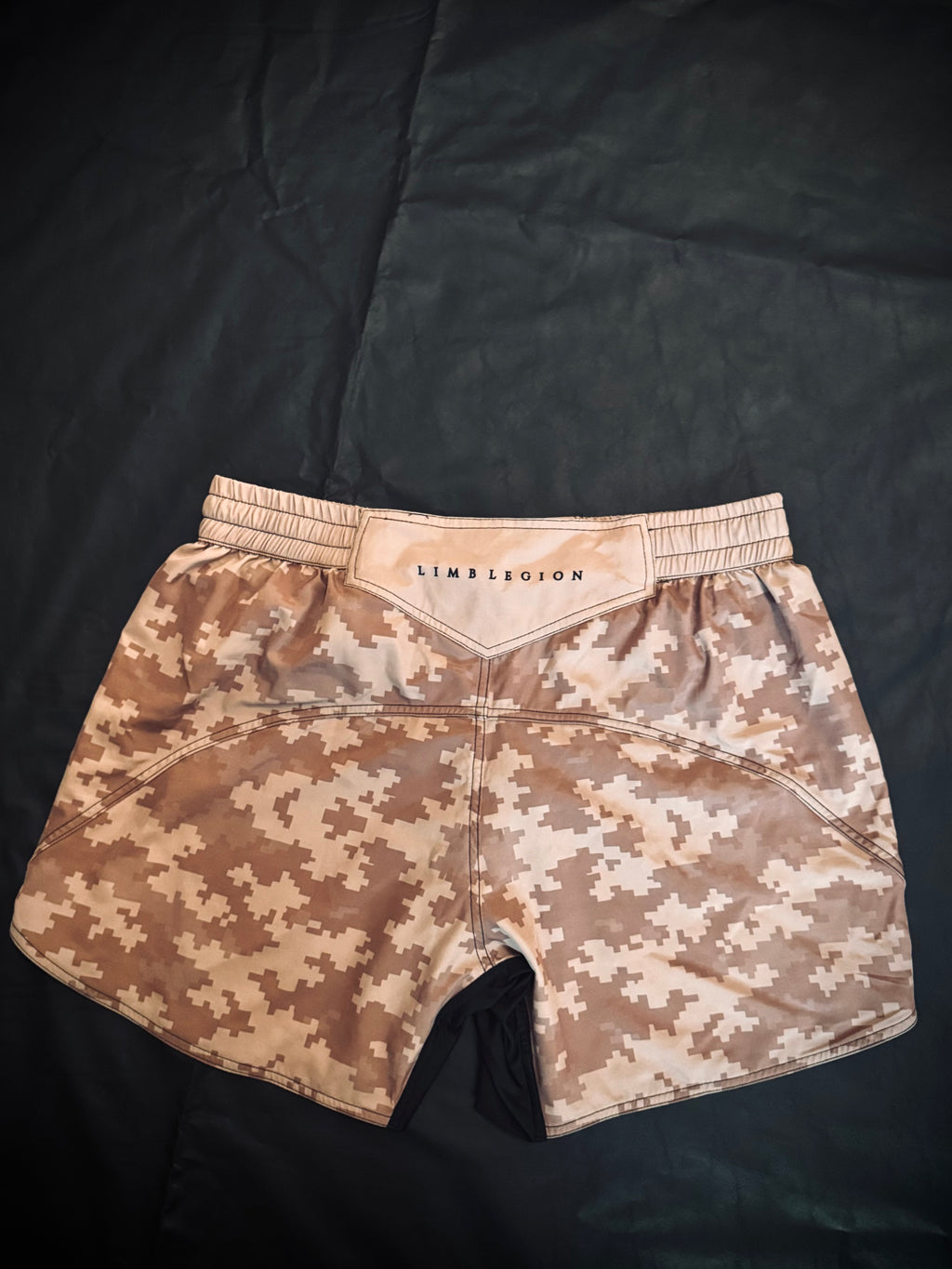 LIMB LEGION DIGITAL DESERT CAMO FIGHT SHORT - NO GI GRAPPLING SHORT